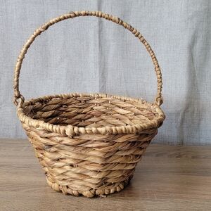 Woven Basket with Handle
